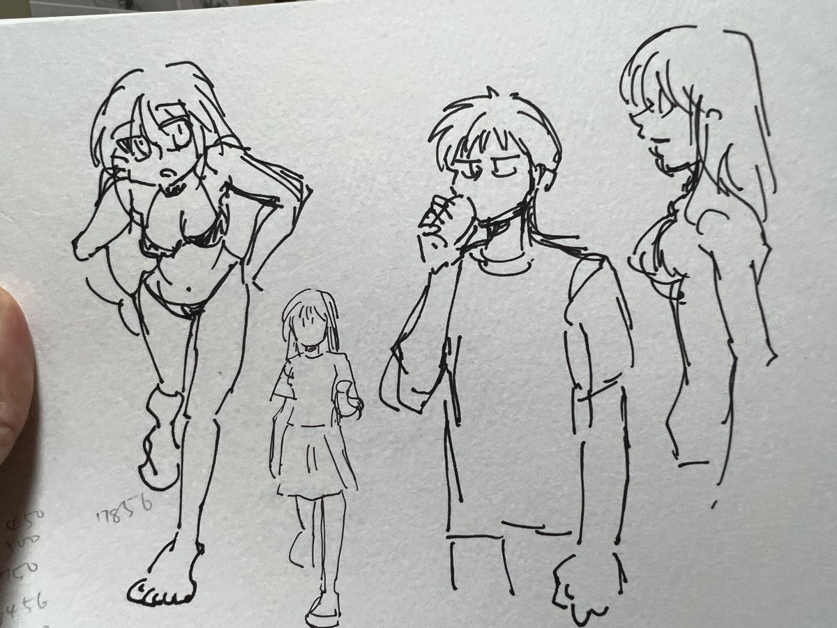 今日描いてた落書き 