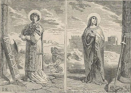 saintmauxe's tweet photo. #11aout - de la férie - 4e classe 🟢 Mémoire de Saint Tiburce et Sainte Suzanne, Vierge, tous deux martyrs du IIIe s. https://t.co/FiThze06bS