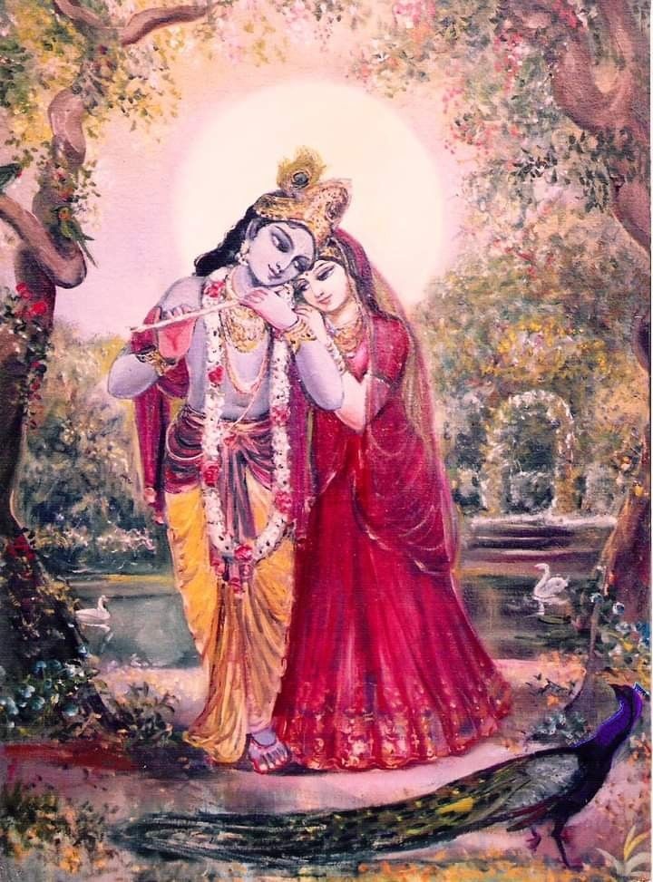 GitaShlokas's tweet photo. "Being free from attachment, fear, and anger, becoming fully absorbed in Me, and taking refuge in Me, many persons in the past became purified by knowledge of Me, and thus attained My divine love."
BG ~ 4.10 ❤️ https://t.co/1HaPvxE1UX