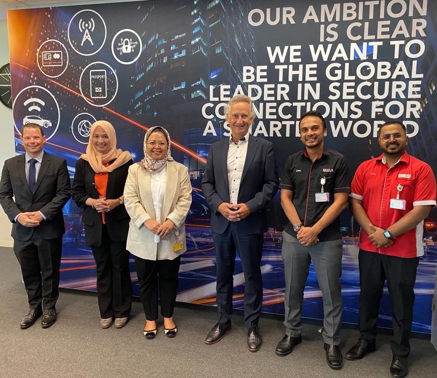Many thanks <a href="/myembnl/">Malaysian Embassy, The Netherlands</a> for visiting @NXPNL  to learn about how <a href="/nxp/">NXP</a> and NXP Malaysia's products address societal challenges and how NXP Malaysia reduces its carbon footprint, increases the use of green energy and reduces water consumption.