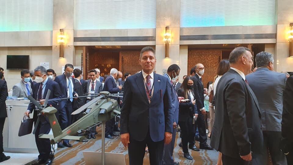 TÜFED Başkanı Tütüncü XIII. Büyükelçiler Konferansına katıldı

Dışişleri Bakanlığı tarafından Ankara Sheraton Otelde düzenlenen 13. Büyükelçiler Konferansı açılış toplantısına Türkmeneli Dernekler Federasyonu Başkanı Mehmet Tütüncü'de katıldı.