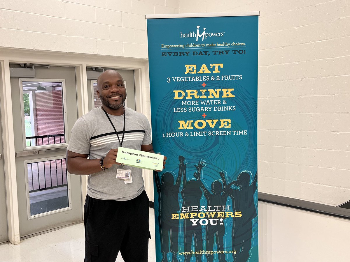 CoachWhiteheadR's tweet photo. @HES_HCS @HealthMPowers @HenryCountyBOE representing Hampton Elementary. https://t.co/phL9pHi87o