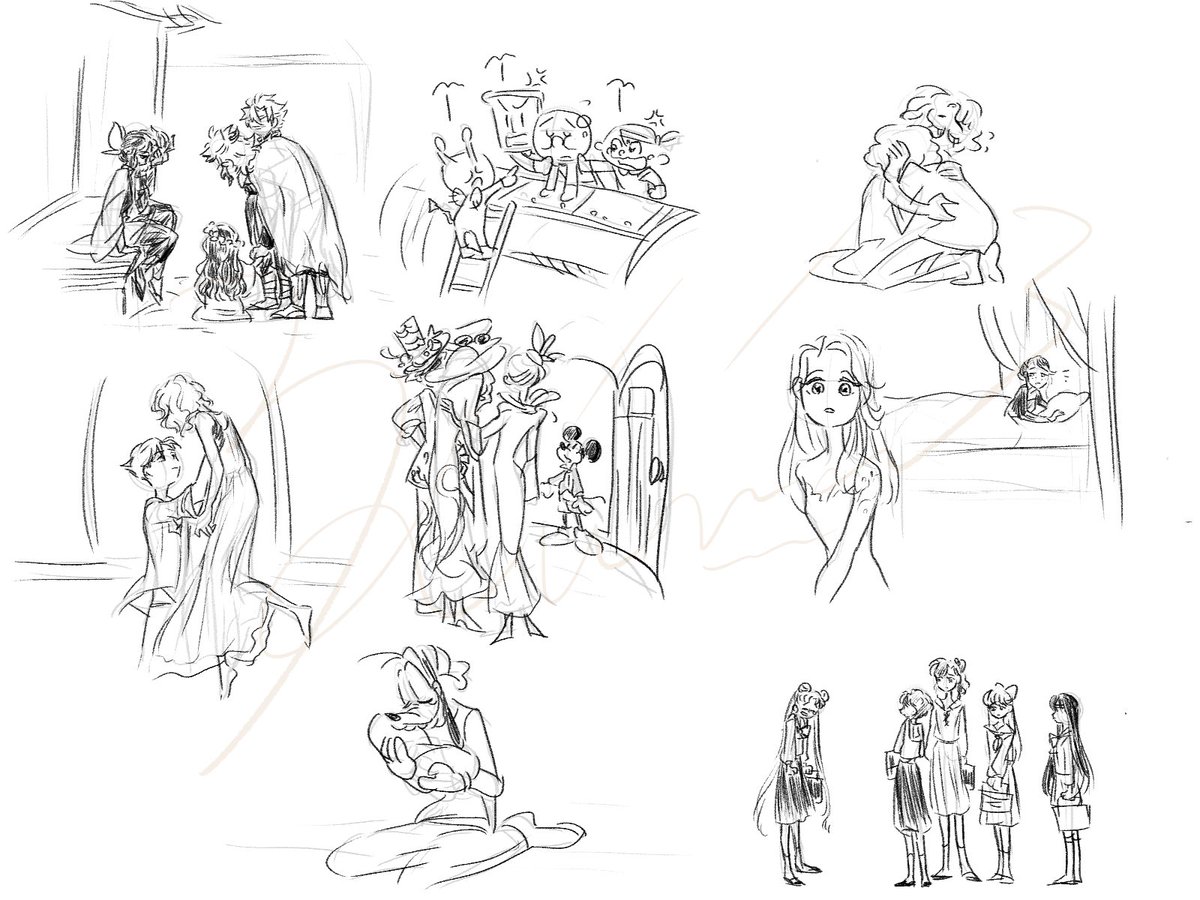 忘れそうなので
描こうと思ってる話たち めも 
