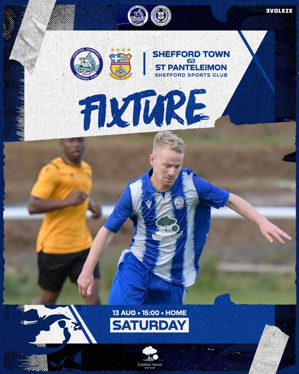 Back in league action this weekend as we host <a href="/StPanteleimonFC/">St. Panteleimon F.C.</a> at <a href="/SheffordSports/">Shefford Sports Club</a> (SG17 5JD)

Should be an entertaining game, although we will be hoping for a better result than our last 2 games against the visitors, 3-1 and 8-1 defeats!

Tickets £7 (Conc £4)
Printed Programme £1