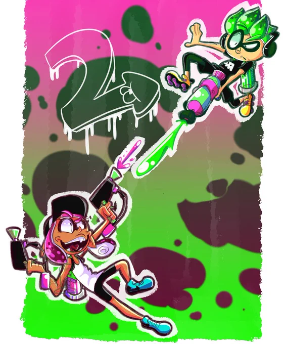 OLD SPLATOON ART 2015 - 2017 