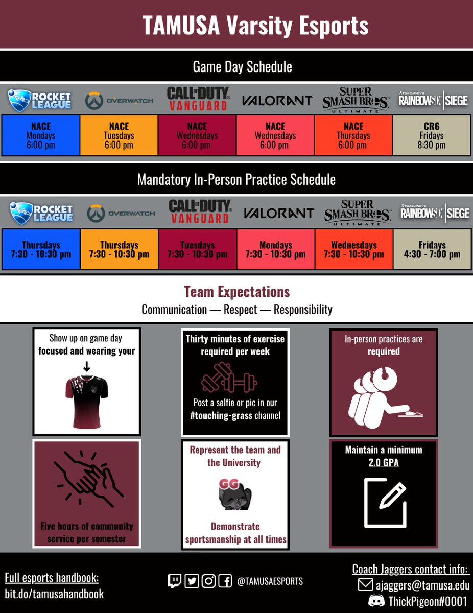 TAMUSA Esports tweet media