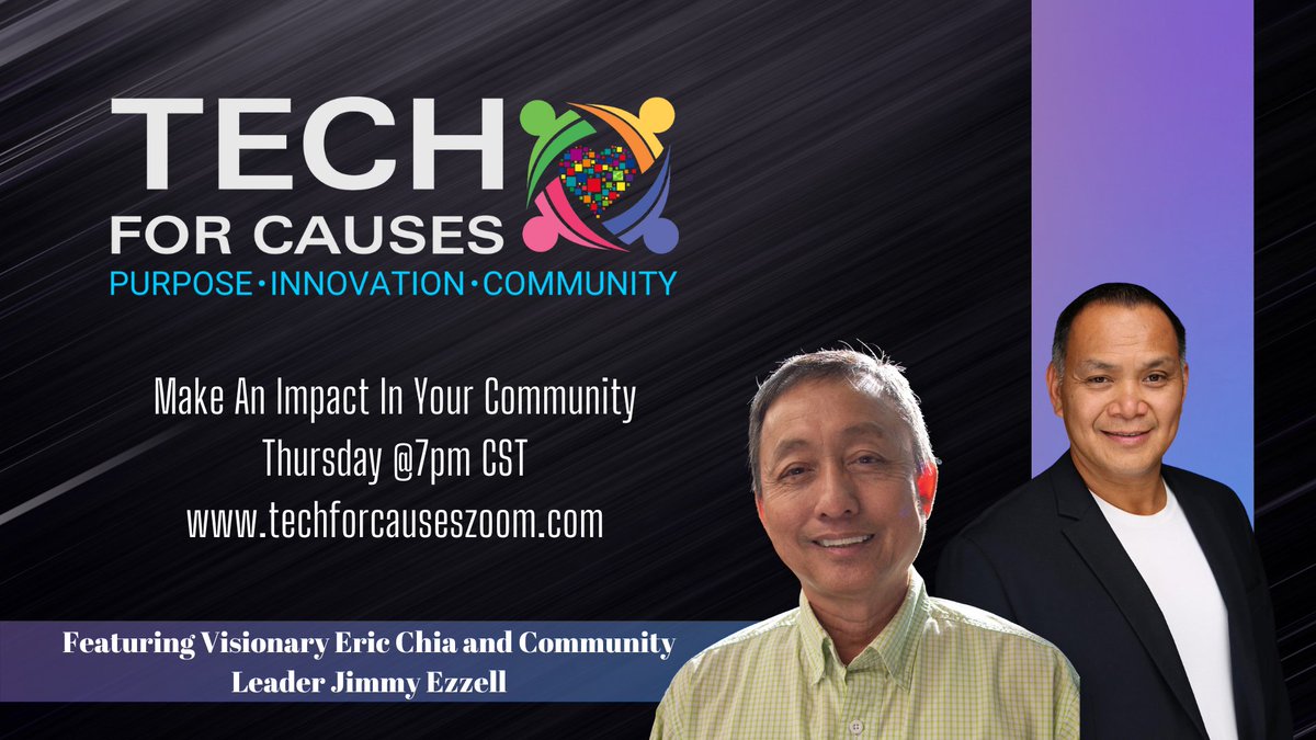 itechforcauses's tweet image. Looking for an #NFT with utility? Check out #TechForCauses. Join us for a LIVE event TONIGHT!
zoom.us/webinar/regist…