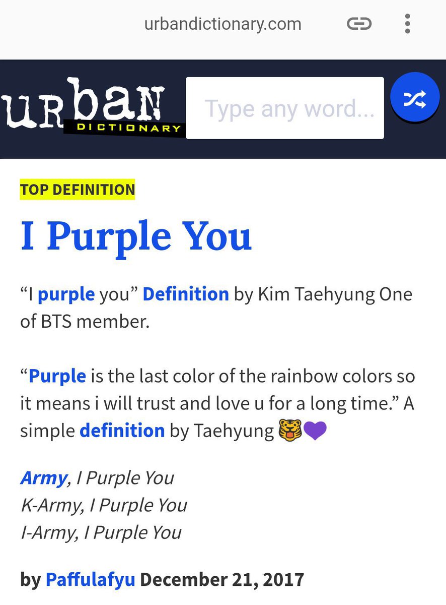 swtetev's tweet image. 📝: ¡Hace más de 5 años Taehyung creó esta preciosa frase e hizo que un “simple” color 💜 se vuelva sumamente significativo e icónico para todos nosotros y de personas alrededor del mundo!