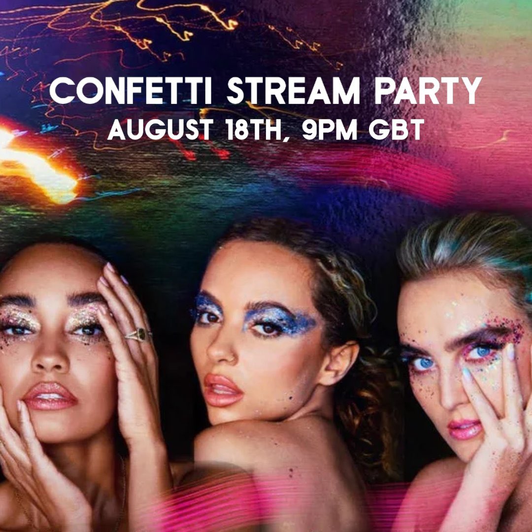 TSBTheTour's tweet photo. From the sky drop like #ConfettiStreamParty ๐ August 18th at 9pm GBT. Be there? https://t.co/QmiIgP2MZu