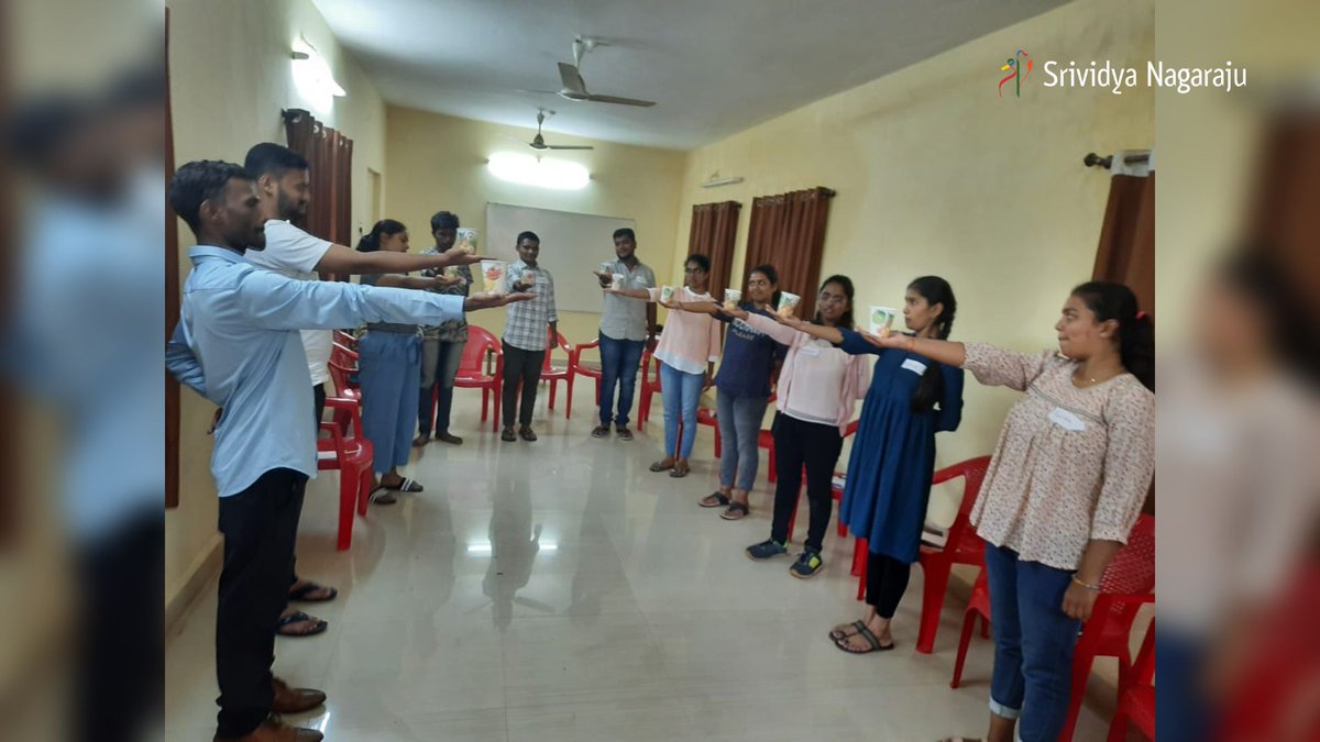 Srividyanag's tweet photo. The power of Youth propels our Nation's progress…

I was honored to be part of yet another #youthempowerment Program – YEP, an initiative by Vasantharatna Foundation for Arts, with an objective to enable children of our Fallen Soldiers to have an open &amp; positive attitude to life https://t.co/o9N7Msxsm2