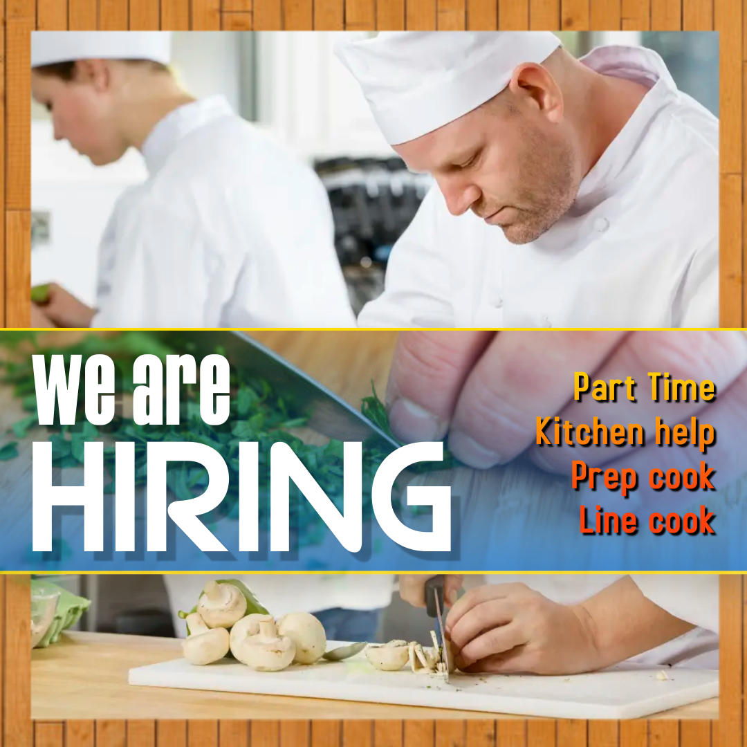 ArissValleyGC's tweet image. We are hiring a part-time prep cook/line cook. 
Please send your resume to foodandbeverage@arissvalley.com

#kitchenhelp #prepcook #linecook #arissvalleygolf