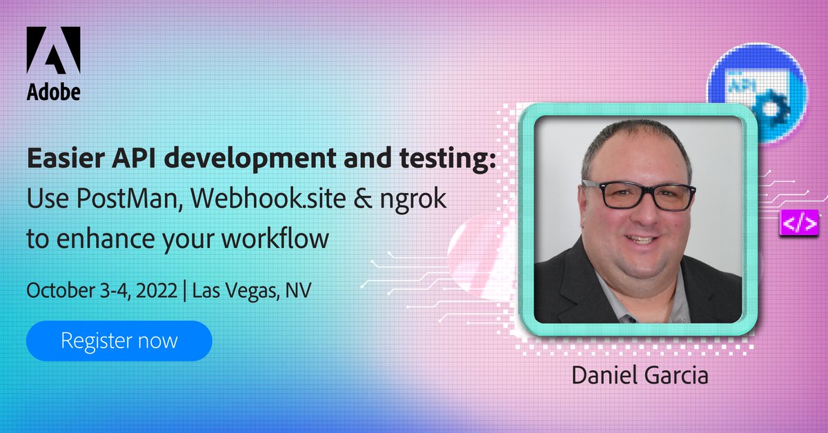 Join Daniel Garcia and get inspired to adopt new tools that will help your API development process.
Register now: bit.ly/3lCD4XI