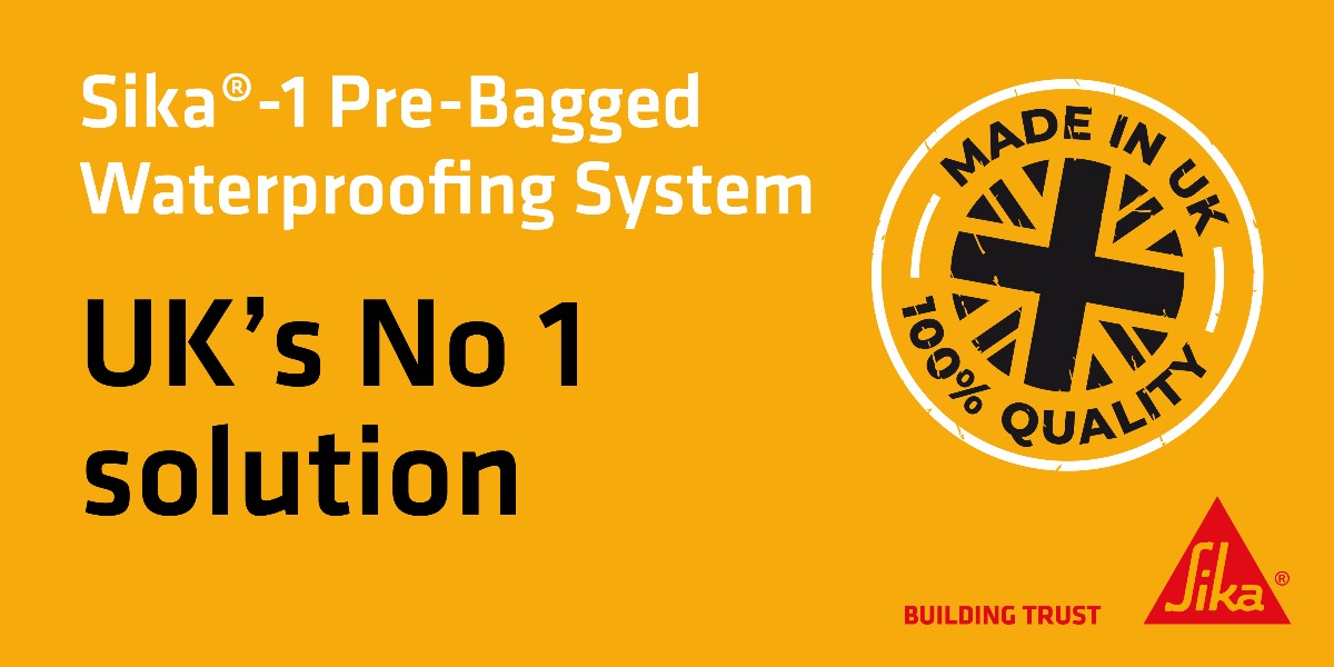 SikaLimited's tweet photo. Discover Sika®-1 Pre-bagged #WaterproofingRender system &amp; see how you can transform your #Waterproofing projects! https://t.co/WqK5RAY1Y4 https://t.co/xKEKXOjqOx
