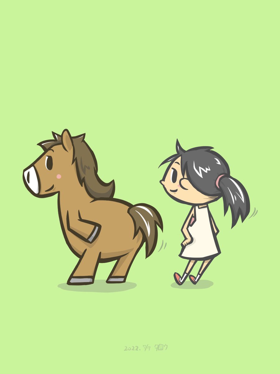 「7月② 7/5〜7 #先月描いた絵を晒そう #イラスト #Illustratio」|タロウ@一日一絵のイラスト