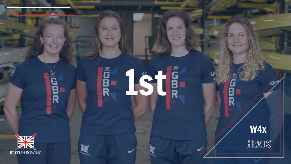 @jessleyden @lucy_gloverx @Leander_Club @EdinburghUniBC @WarringtonRowC Our W4x take the only A Final qualification spot, finishing in first place with several lengths of clear water ahead of the other crews 🇬🇧 A fantastic race from Lucy, Lola, Georgie and Jess 👏 #GBRowingTeam #ERCHMunich