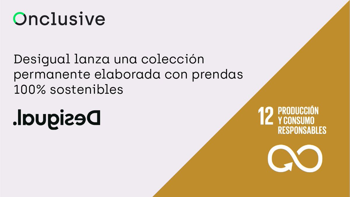 ♻️💡 ¿Sabías que <a href="/Desigual_ES/">Desigual</a> es una de las marcas de #modaybelleza que más está contribuyendo al #ODS12 sobre consumo y producción responsable, según su cobertura mediática? 

Conoce cómo se reflejan este tipo de acciones aquí: bit.ly/3oBpzcz