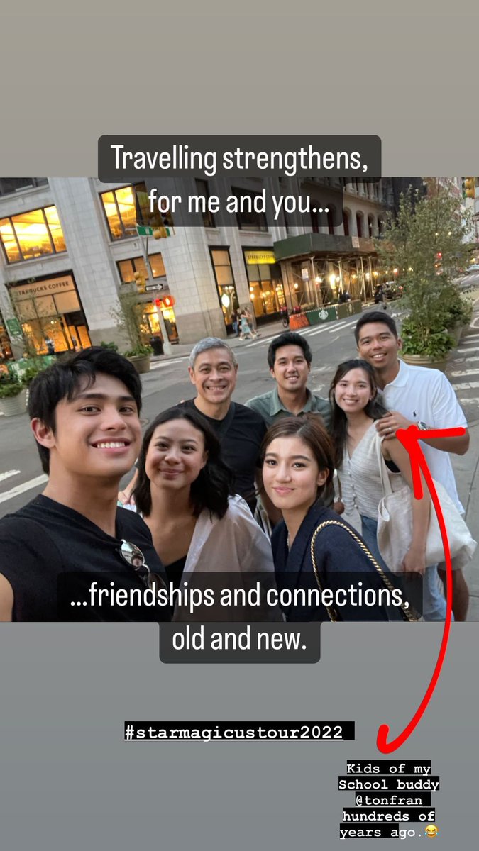 “Travelling strengthens, for me and you... friendships and connections, old and new.”

IG | @.anthonypangilinan
🖇️: instagram.com/stories/anthon…

#DonnyPangilinan | #BelleMariano 
#DonBelle | #DONBELLEmpire