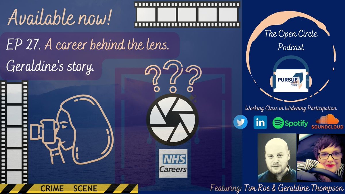 📢EP 27. #TOCP welcomes #Clinicalphotographer #Governer Geraldine Thompson @MFTNHSCareers @UoMSchools to explore her career behind a lens capturing medical conditions, #crimescenes and frontline action. #NHS Tune in here👇 soundcloud.com/user-276265866…