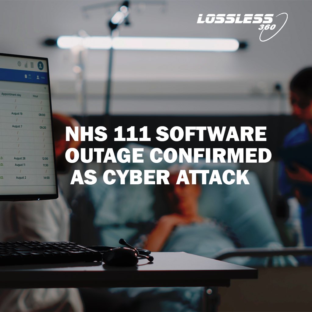lossless360's tweet photo. Advanced, a firm providing digital services for NHS 111 has been attacked.  Advanced said the attack was spotted at 07:00 BST on Thursday.
SOURCE: BBC

#cybersecurity #cyberaware #safetyonline #onlinesecurity #securityguaranteed https://t.co/o16QfZaF67
