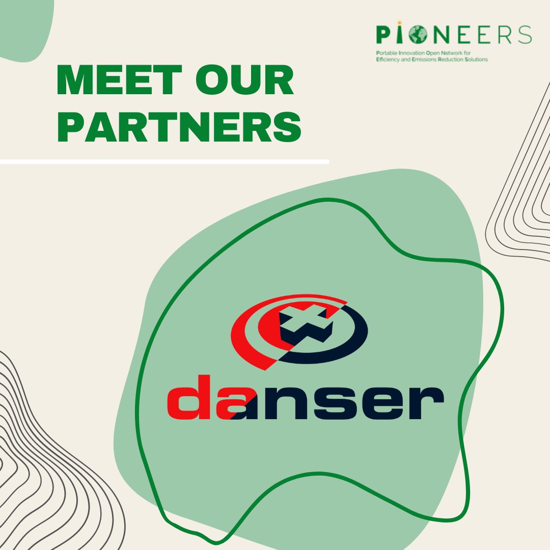 Since 1982, <a href="/DanserGroup/">DANSER GROUP</a> has contributed to the advancement and reliability of intermodal container logistics. 

In #PIONEERSeuports, Danser will contribute to creating and implementing transparent and high-quality IT solutions to achieve transparency.