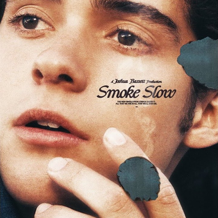 TeamJBassett's tweet photo. HAPPY SMOKE SLOW EVE!!!

@joshuatbassett's new single Smoke Slow will be released at midnight local time in each country.
Pre-save here: https://t.co/Kl1jk5Qdlm

Here's the cover art of the Official Audio on Youtube! https://t.co/PMWhj3O11n