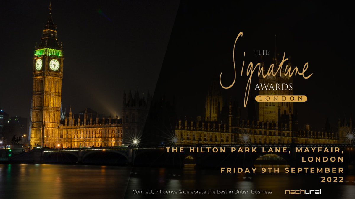 The Signature Awards on Twitter "connect, influence and celebrate