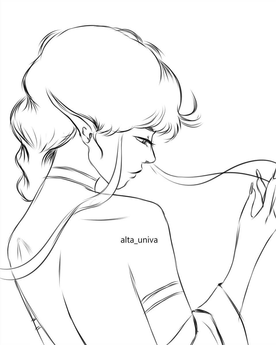 alta_univa's tweet photo. #wip #longtimenopost
Hey guys here's a drawing of my #oc. I'll be posting more of her and her story in future posts. I'm trying to develop her story too. Drawing your ideas can be difficult. If only I can paste what I have in my head on my canvas😭. Hope I don't abandon it🙈 https://t.co/3naXh2B0Q7