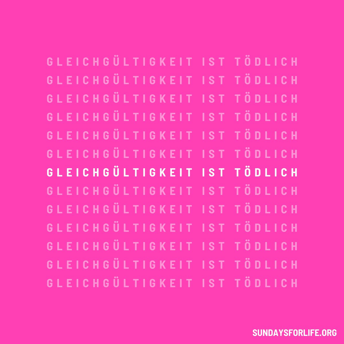 sundaysforlife's tweet photo. #Abtreibungen sind dir egal? Jede #Frau soll machen, was sie will? Es geht um #Menschen und #Gleichgueltigkeit ist #toedlich. https://t.co/Fwdn2V9lxC