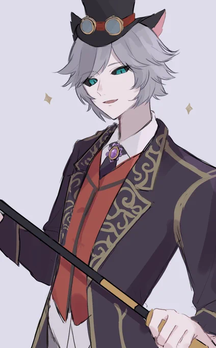 月下の紳士ちゃんやっとこの前出てくれた#第五人格イラスト 