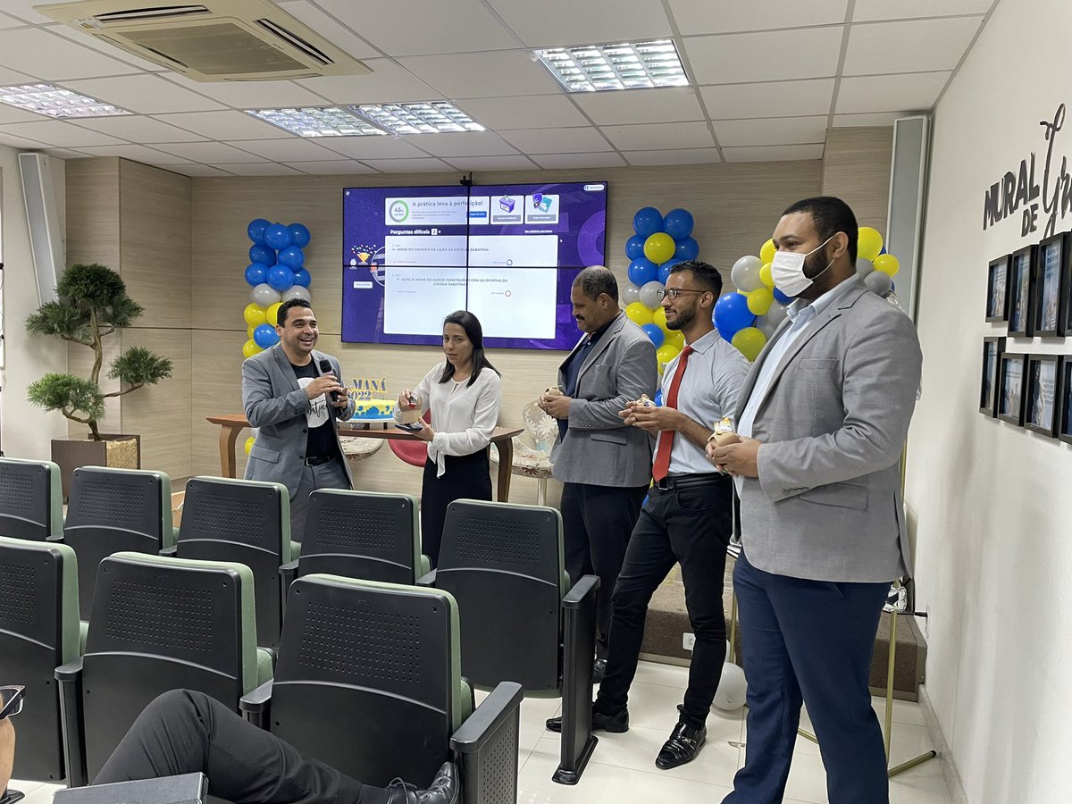 AdventistasARF's tweet image. Manhã especial de #lançamento do Projeto Maná 2023, para os nossos colaboradores.

Incentivando a assinatura para todos os membros do grupo familiar, é assim, fortalecer a comunhão diária! #Mana2023 #AlcancemosMais #EuVou