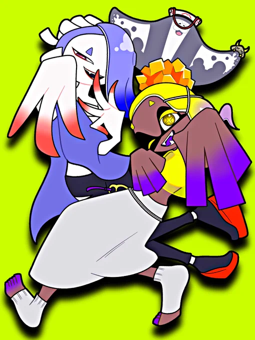 3ᔦꙬᔨ#Splatoon3 #Splatoon3art #スプラトゥーン3 #スプラ3 #すりみ連合 