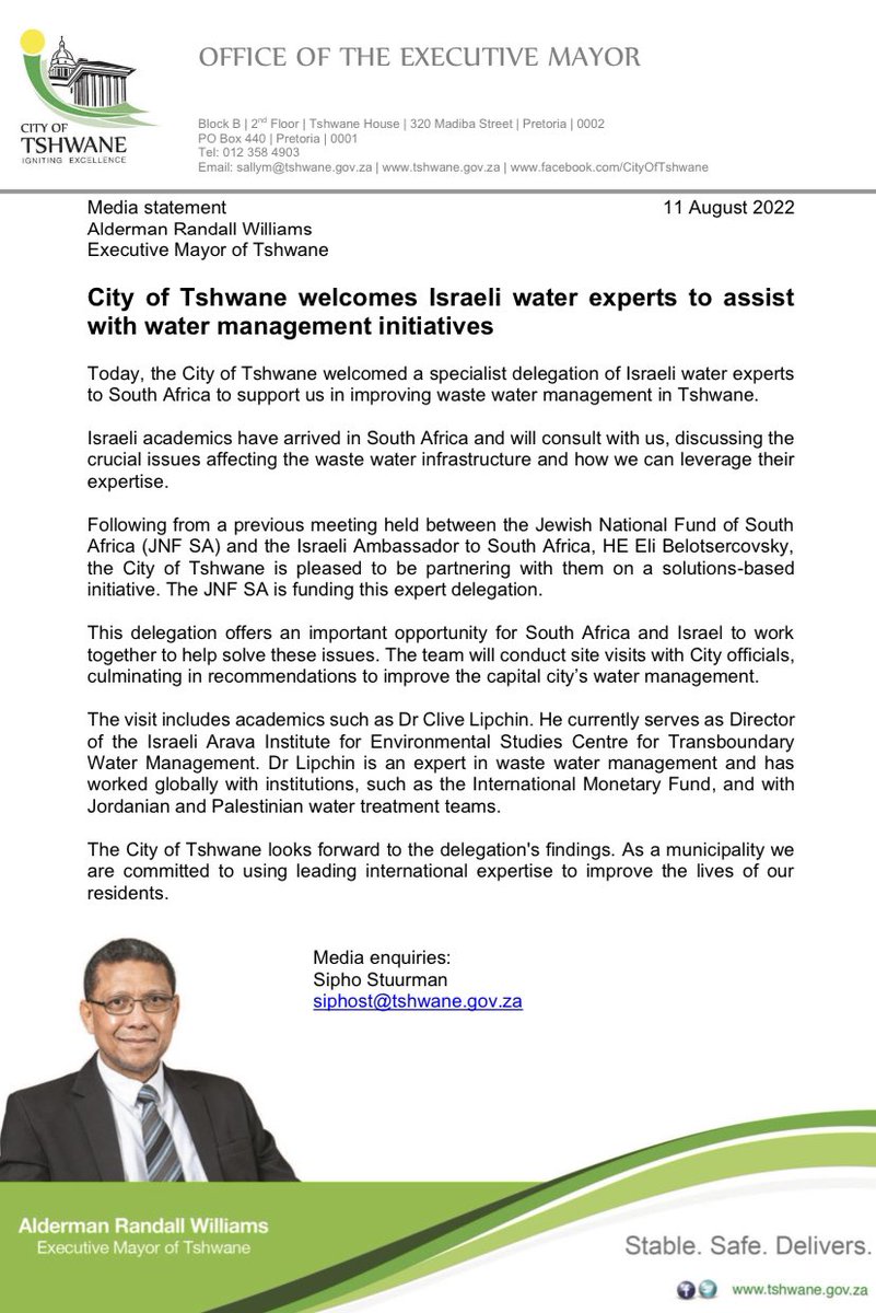 Tshwane Coalition tweet media