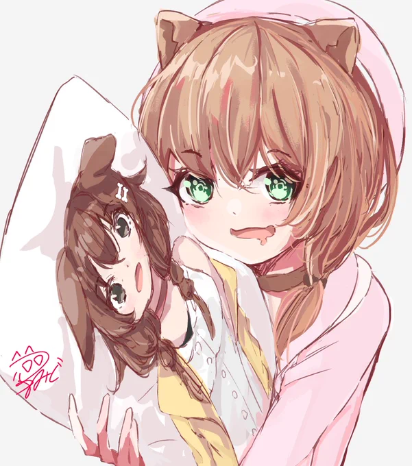 #ホロライブ言えるかな順で描いてくシリーズその17ぷるぷる〜がんばりRisu#iRISUtration 