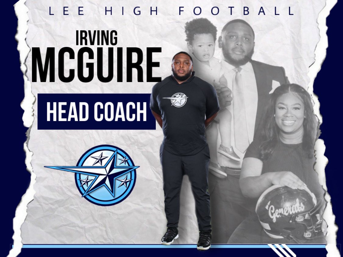 Introducing our Head Football Coach Irving McGuire (@Coach_McGuire95) #FamiLEE