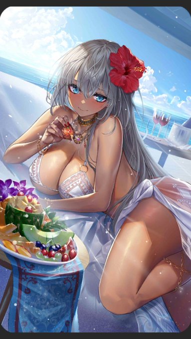 今回の水着礼装、全体的に特盛で大変嬉しい
#FGO 