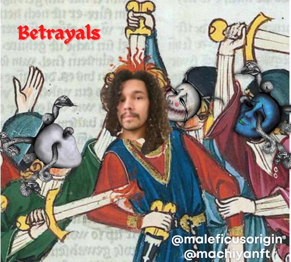 MachiyaNFT's tweet photo. @amirazfar @maleficusorigin @cocoadirewolf #slayknight #joindruids #savewitches
#whosbehindthemask
@maleficusorigin https://t.co/NmVSpVEAgH