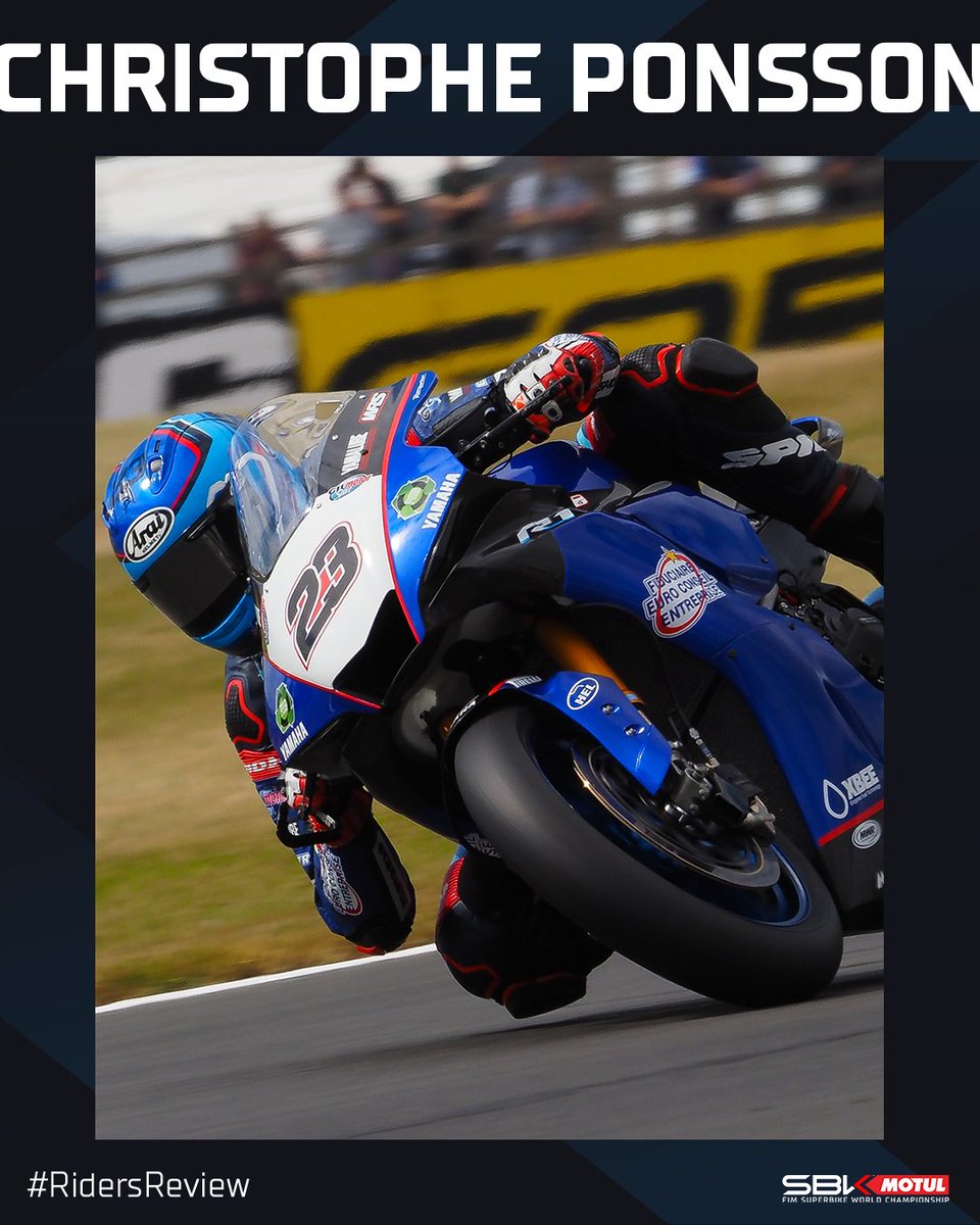 📊 Next in our 2️⃣ 0️⃣ 2️⃣ 2️⃣ #RidersReview is Frenchman <a href="/ChrisPonsson23/">Christophe Ponsson</a> of Gil Motor Sport - Yamaha 🇫🇷

Points Scored: 8️⃣
Championship Position: 2️⃣0️⃣
Best Finish: 1️⃣2️⃣

#WorldSBK