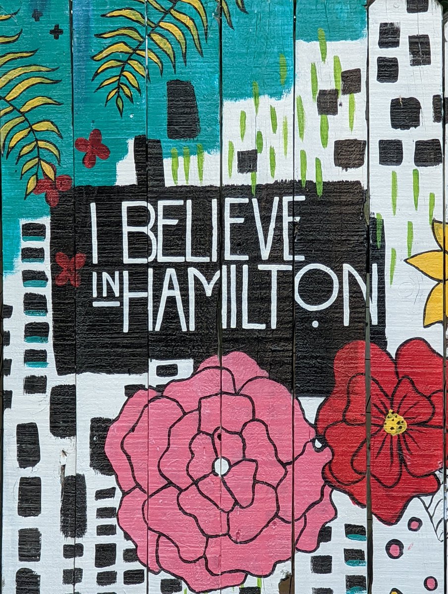I love working in such a great place! Hamilton is all about community and you can see it everywhere! Loved seeing this at <a href="/TrueWestCoffee/">True West Coffee</a> this morning before I head into my classroom for the day! 
#believebeintentional #17strong