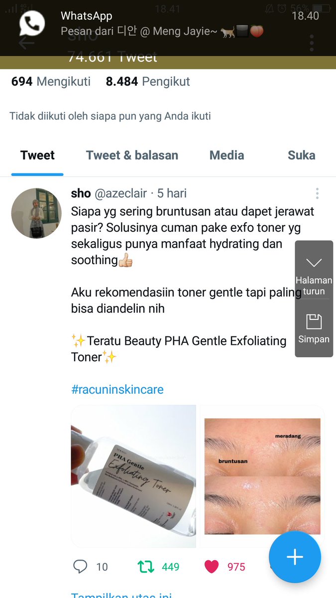 01sdn20's tweet photo. @azeclair Bismillah, saya udah ikutin rulesnya yah kak sama terimakasih karena kakak udah ngadain giveaway ini 🙏😇
Semoga kakak sehat selalu, dimudahkan rizkinya, dilancarkan segala urusannya, dan selalu dalam lindungan Allah SWT, Amin 🙏😇 https://t.co/hEoVfxGrLl