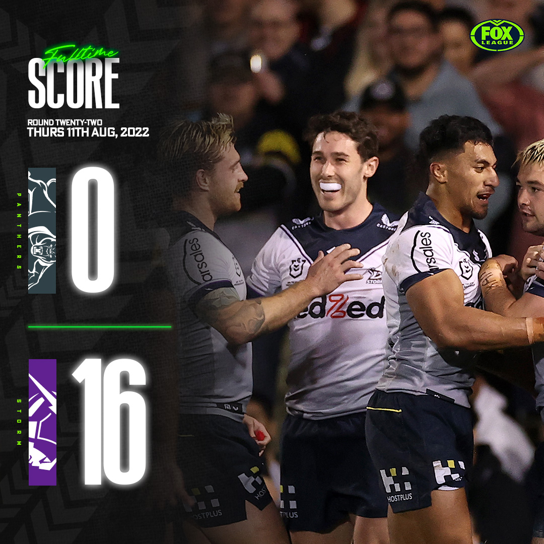 Storm flex premiership muscle with shutout of Panthers 🧐⚡🔥

3 BIG HITS 👉bit.ly/3Qz6wLH