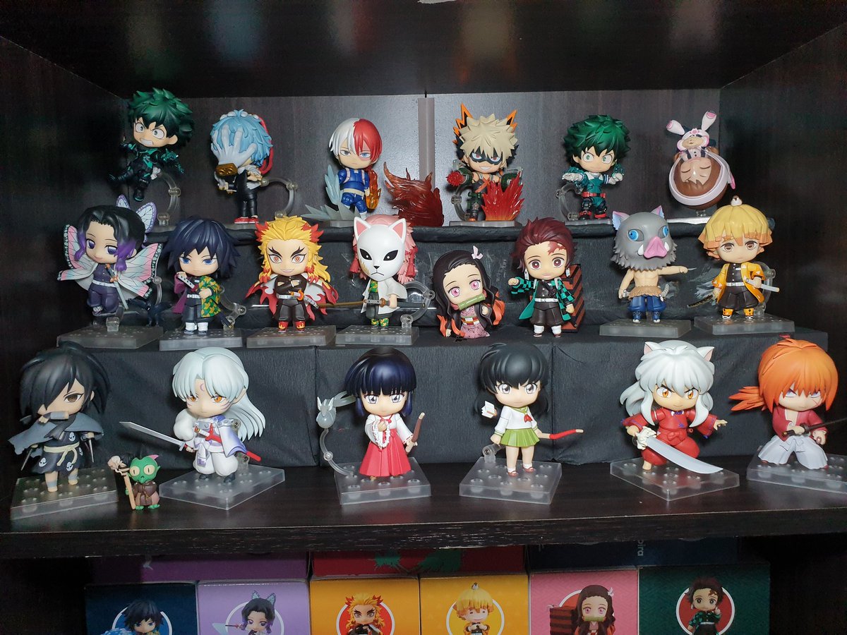 Swordoroid's tweet photo. Favorite Conner of my shelf hehe, all my shonen goodies 🤣
#Nendoroid #figuredisplay #display https://t.co/gK6l656PJK