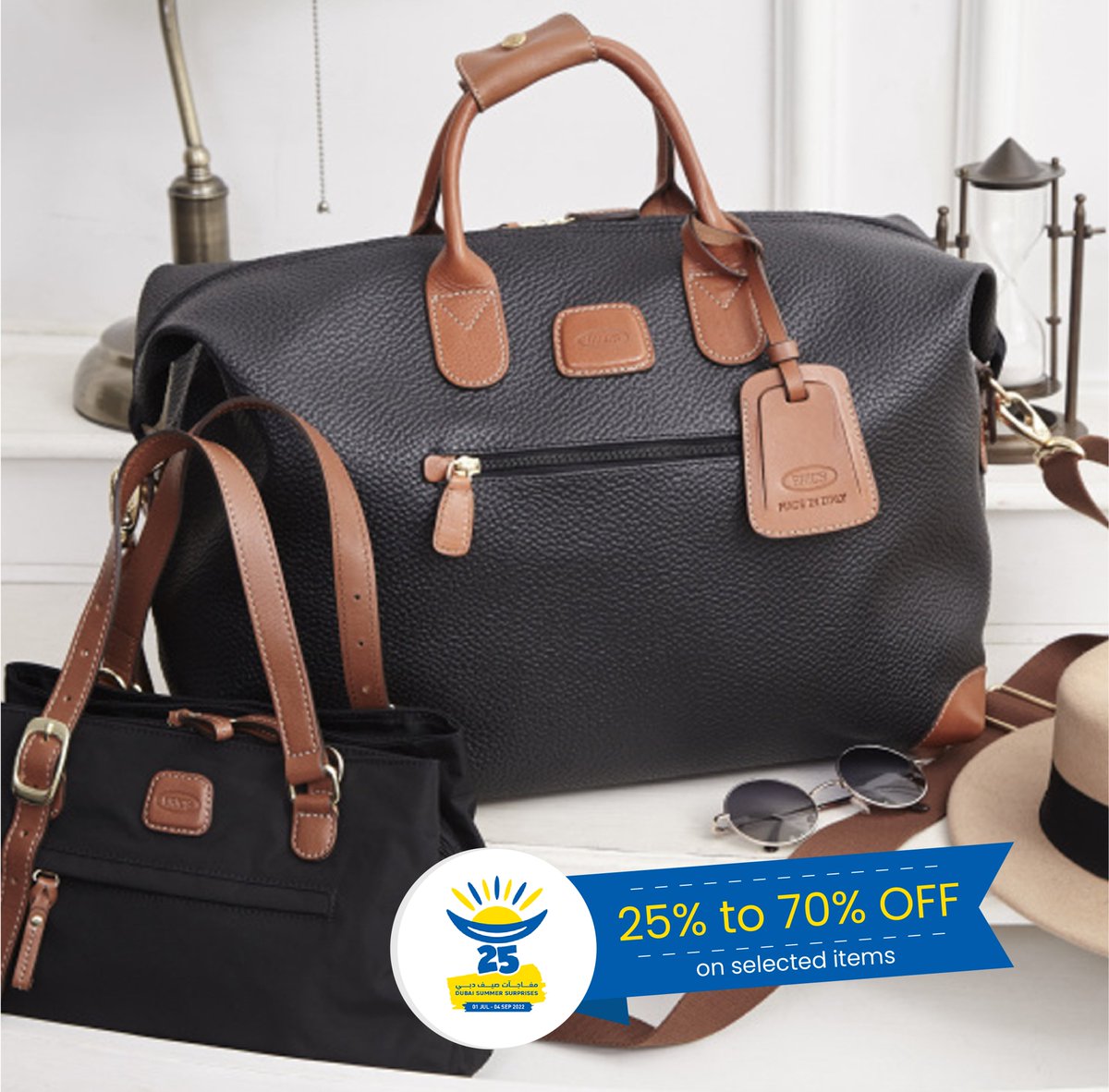 bricsmilanome's tweet image. Dubai Summer Surprises! Looking for the best gift for your loved ones?

Visit our stores in Dubai and avail of up to 70% off! *T&amp;amp;C’s apply

#bricsmilano #itravelbrics #bybrics #MyDSS #DSS #DubaiSummerSurprises @DFCdubai
