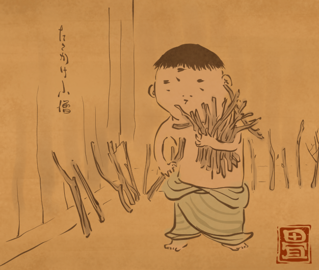 拾い集めた枝を立てかけまくる。
[5123番目]
#畳百鬼夜行絵巻 