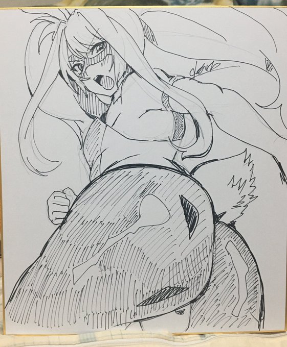 かいちょるよ〜💦 