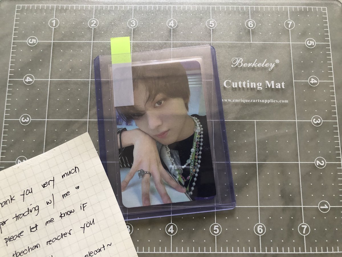 remscious's tweet photo. — ✉️ #mailsforbee

haechan came home yesterday ♡ thank you @jaemlecart for making my first trade a hassle free one, till next transaction ^_^

╰ #jaemlect_proofs https://t.co/iPHo4uU79M