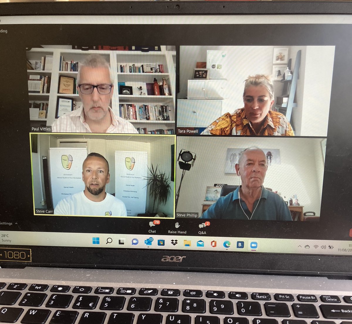 Huge thanks to <a href="/stevecarrs/">Steve Carr</a> from <a href="/mindcanyonmh/">Mindcanyon</a> for joining our 'Let's Talk About Suicide?!' webinar this morning - some fantastic discussion on suicide and #SuicidePrevention.
To book onto Steve's next SFA course in September please visit thejordanlegacy.com/suicide-first-…
#mentalhealth