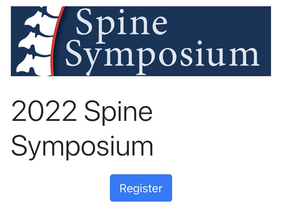 KU PM&R (@ku_pmr) on Twitter photo Join the spine experts <a href="/KUMedCenter/">KU Medical Center</a> for the 2022 Spine Symposium! Drs. Smith and Carroll from KU PM&R, Drs. Bunch and Carlson from KU ortho, Drs. Lam and Sack from KU Pain and others, including key speaker <a href="/djkennedymd/">D.J. Kennedy, MD</a> from Vanderbilt! ➡️Sign up here: eeds.com/portal_live_ev… ✅ Join the spine experts <a href="/KUMedCenter/">KU Medical Center</a> for the 2022 Spine Symposium! Drs. Smith and Carroll from KU PM&R, Drs. Bunch and Carlson from KU ortho, Drs. Lam and Sack from KU Pain and others, including key speaker <a href="/djkennedymd/">D.J. Kennedy, MD</a> from Vanderbilt! ➡️Sign up here: eeds.com/portal_live_ev… ✅