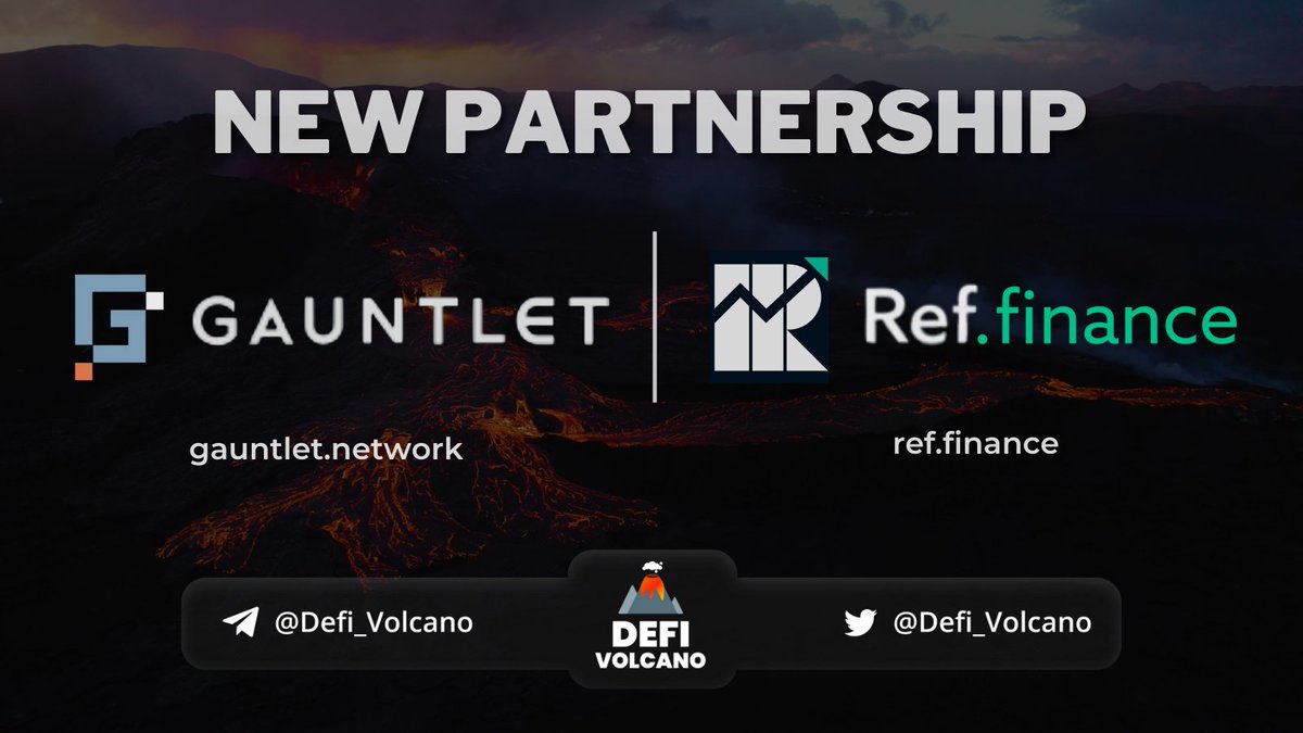 DeFi_Volcano's tweet image. 🤝@GauntletNetwork partners with @Finance_Ref.

🤝#Gauntlet Incentive Optimization platform will ingest #RefFinance protocol data to:
🔸manage rewards quantitatively &amp;amp; efficiently
🔸maximize volume and revenue back to the protocol &amp;amp; token holders

🔗INFO:
medium.com/gauntlet-netwo…