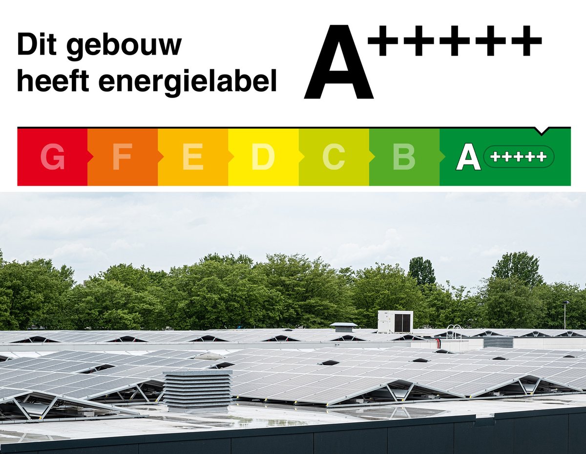 diamant_groep's tweet image. Trots op het behalen van de energielabel A+++++ op onze panden aan de Zevenheuvelenweg. Wij zijn volop bezig met verduurzaming. Naast de dakisolatie, ledverlichting en warmtepompboilers hebben we vorig jaar maar liefst 2245 zonnepanelen geplaatst. Op naar CO2-neutraal in 2050.