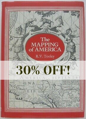 NewWorldMaps's tweet image. 30% OFF!
Hardcover first edition, third impression of "The Mapping of America," by Ronald Vere Tooley, with original dust jacket.

Now $62.99
Get a closer look at our top-rated eBay store:
ebay.com/itm/R-V-Tooley…

#MapBook #BookAboutMaps #TheMappingOfAmerica #RVTooley #maps #book